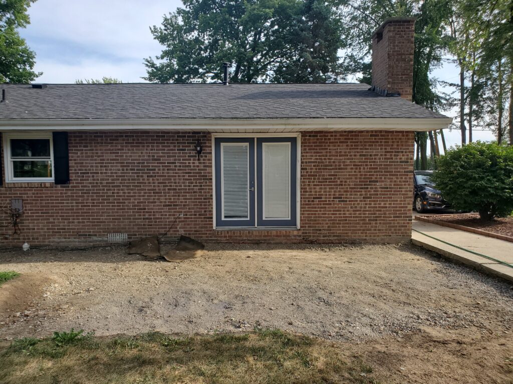 deck addition w/ gable roof woodruff contracting