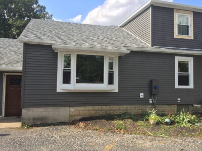 New Siding & Windows  Installed