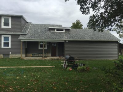 New Siding & Windows  Installed