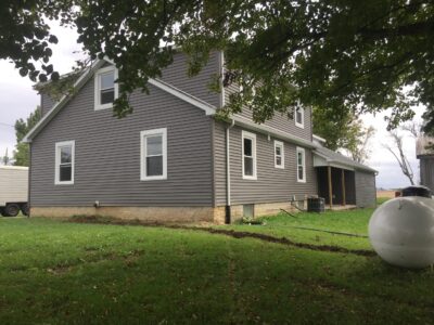 New Siding & Windows  Installed