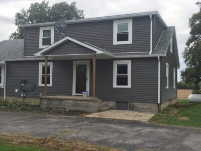 New Siding & Windows  Installed