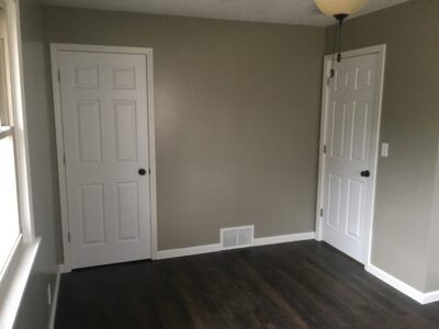 Bedroom Flooring and Doors