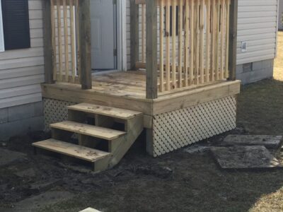 Completed Front Deck