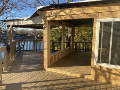 Framing new Sunroom