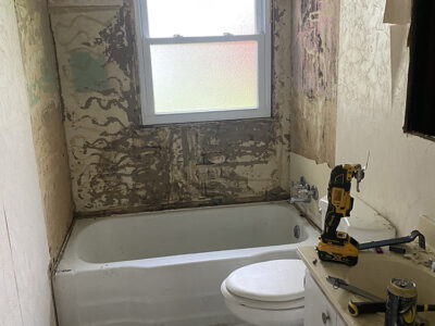 Bathroom Before