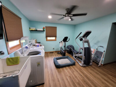 New Utility Room & Fitness Area