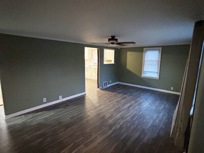 Old Living Room Looking into Kitchen